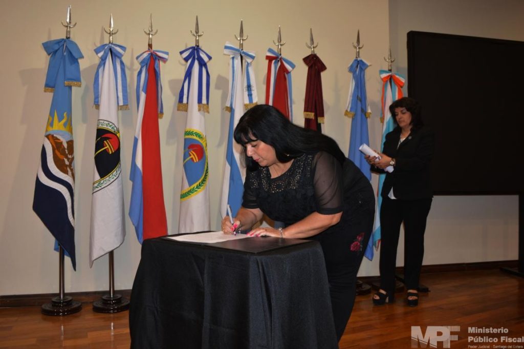 La Dra. Bitar de Papa juró como representante del Ministerio Público Fiscal en el Consejo de la Magistratura