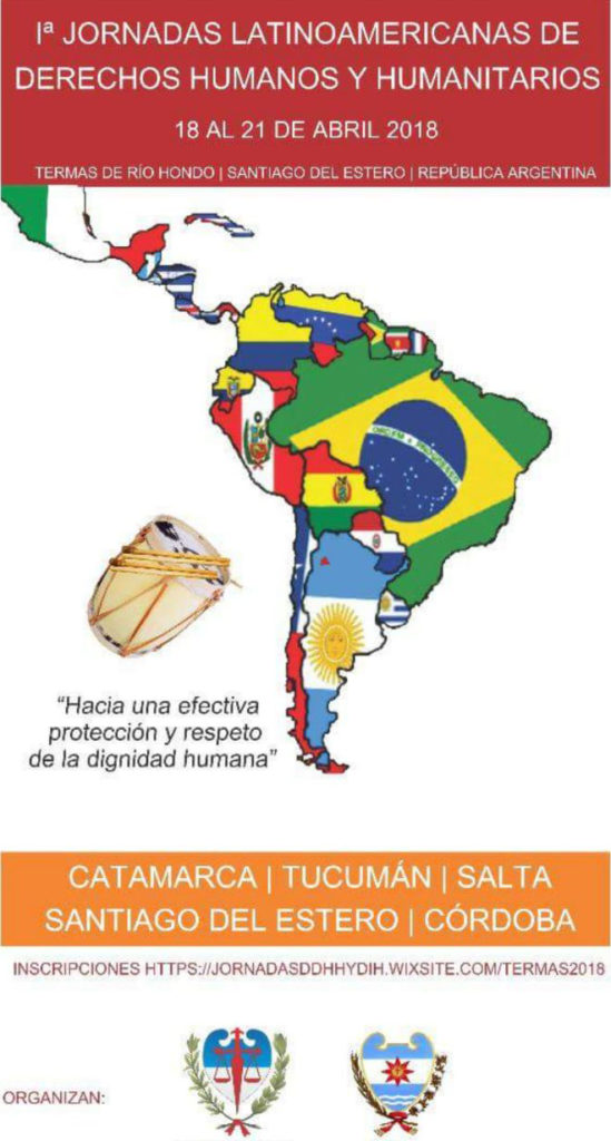 La Fiscalía General auspicia la I Jornada Latinoamericana de Derechos Humanos y Humanitarios