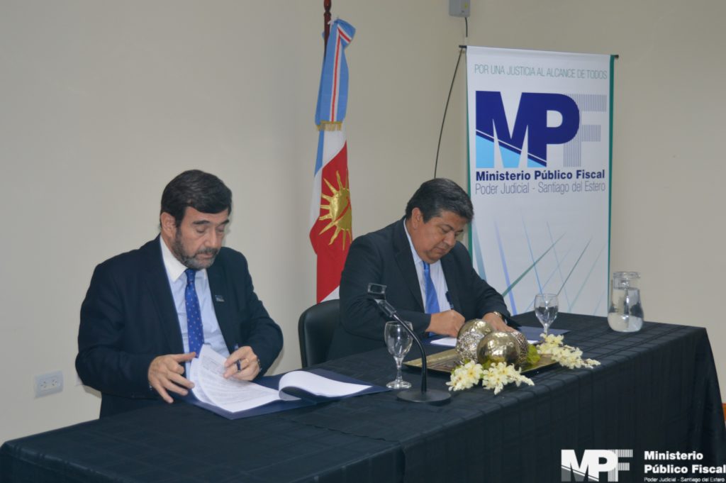 El Ministerio Público Fiscal renovó el Convenio de pasantías con la UNSE