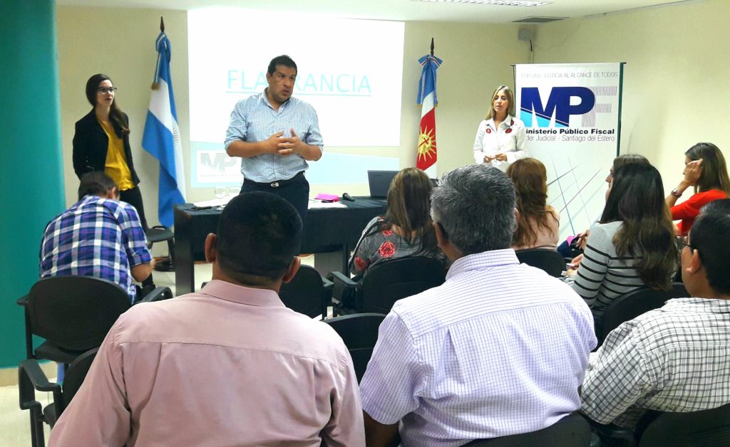En el SUM del MPF se dictó una charla sobre flagrancia