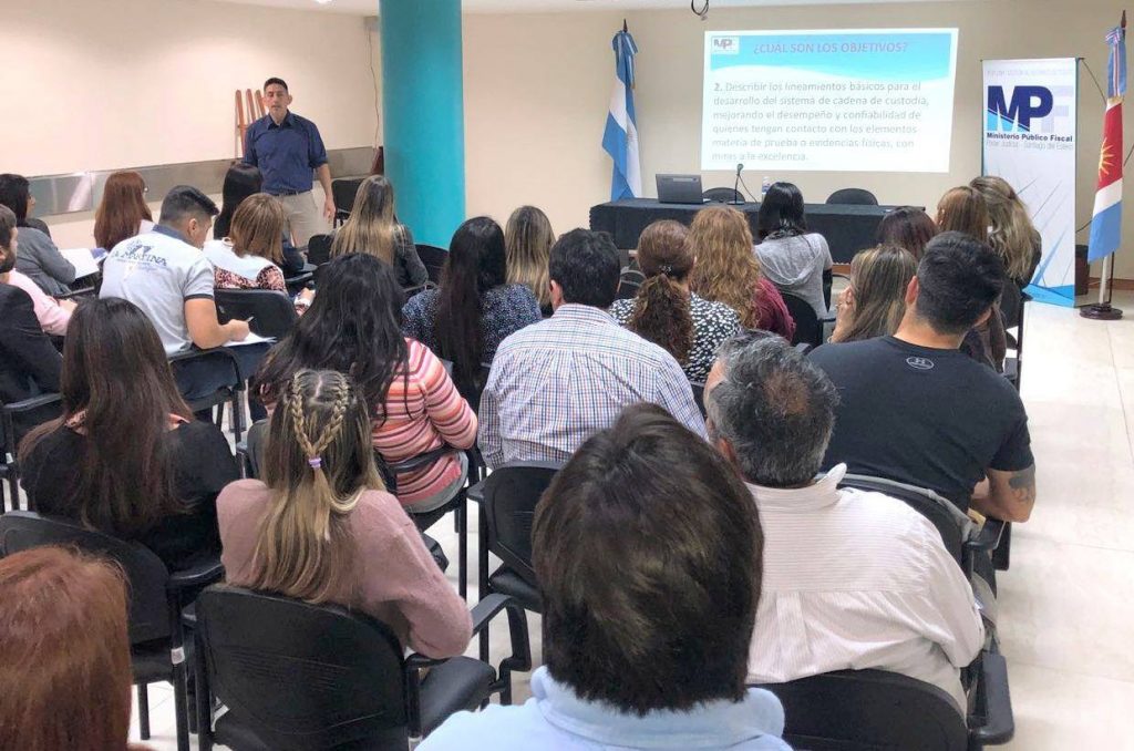 El MPF dictó una capacitación sobre “Cadena de Custodia”