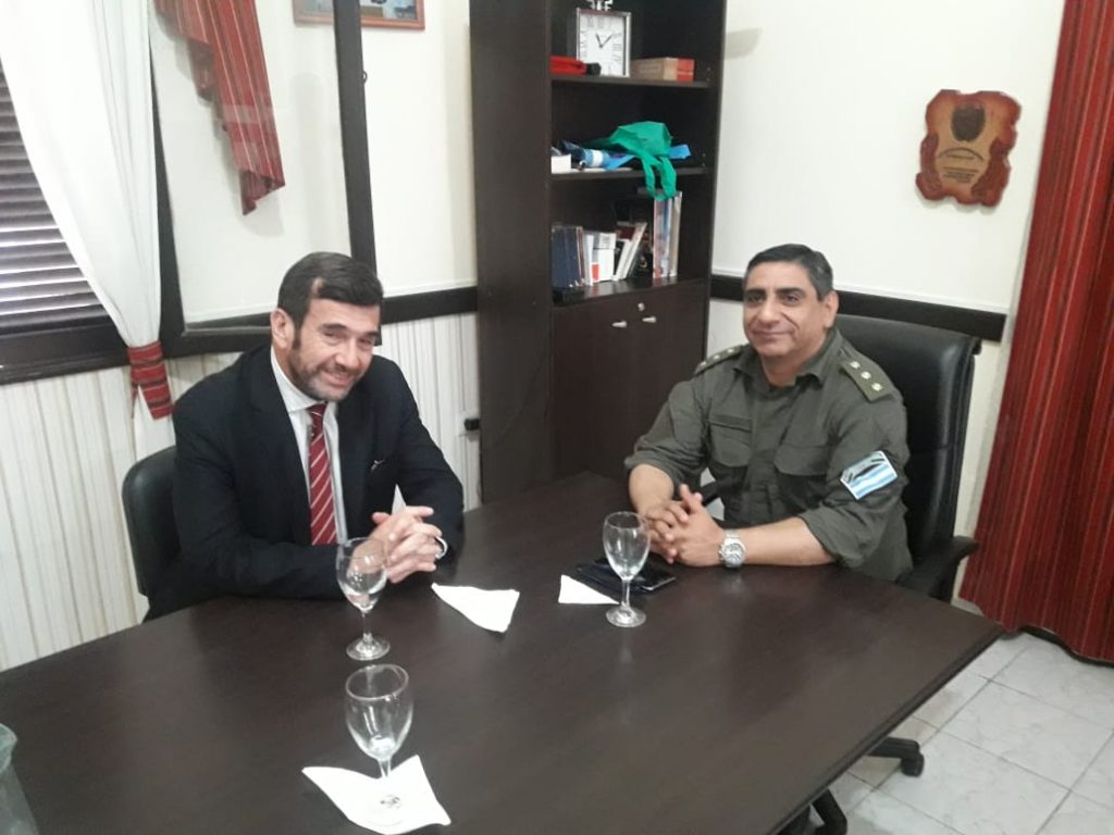 El Fiscal General se reunió con autoridades de Gendarmería