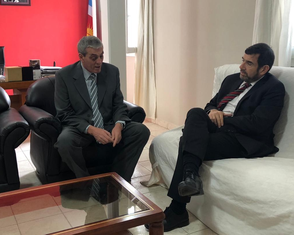 El Fiscal General realizó la visita anual al Penal de Varones