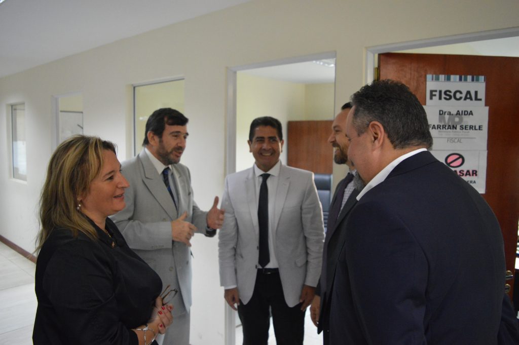 Funcionarios norteamericanos visitaron la sede del Ministerio Público Fiscal