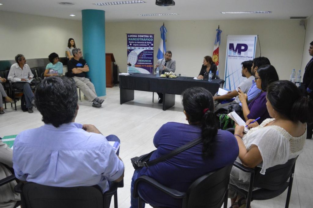 El Fiscal General se reunió con integrantes de la Mesa Provincial de Tierras