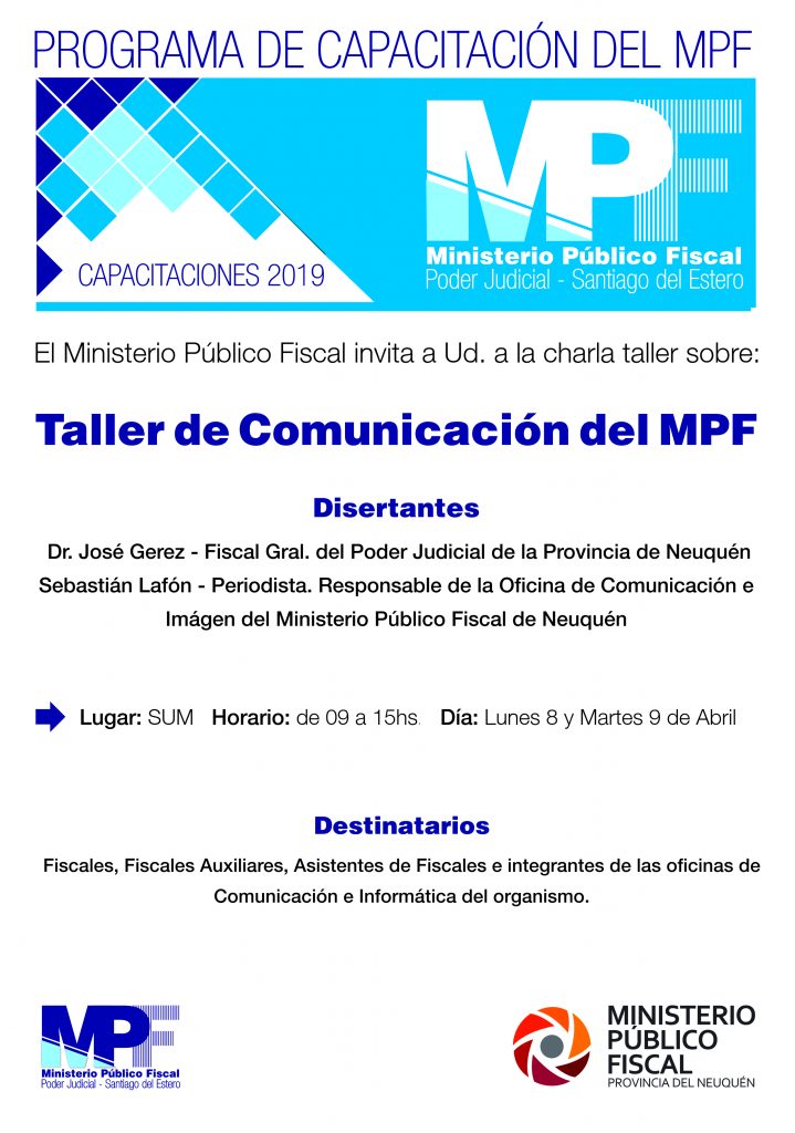 Taller de Comunicación del MPF