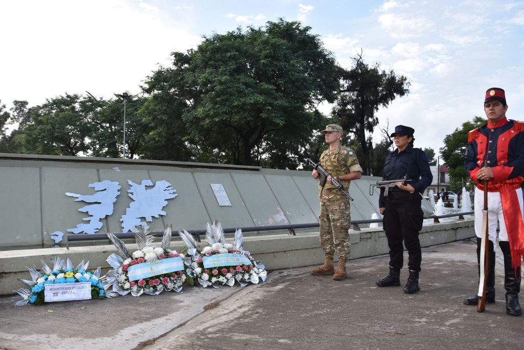 Fiscal General participó del acto oficial por el Día del Veterano y Caídos en Malvinas
