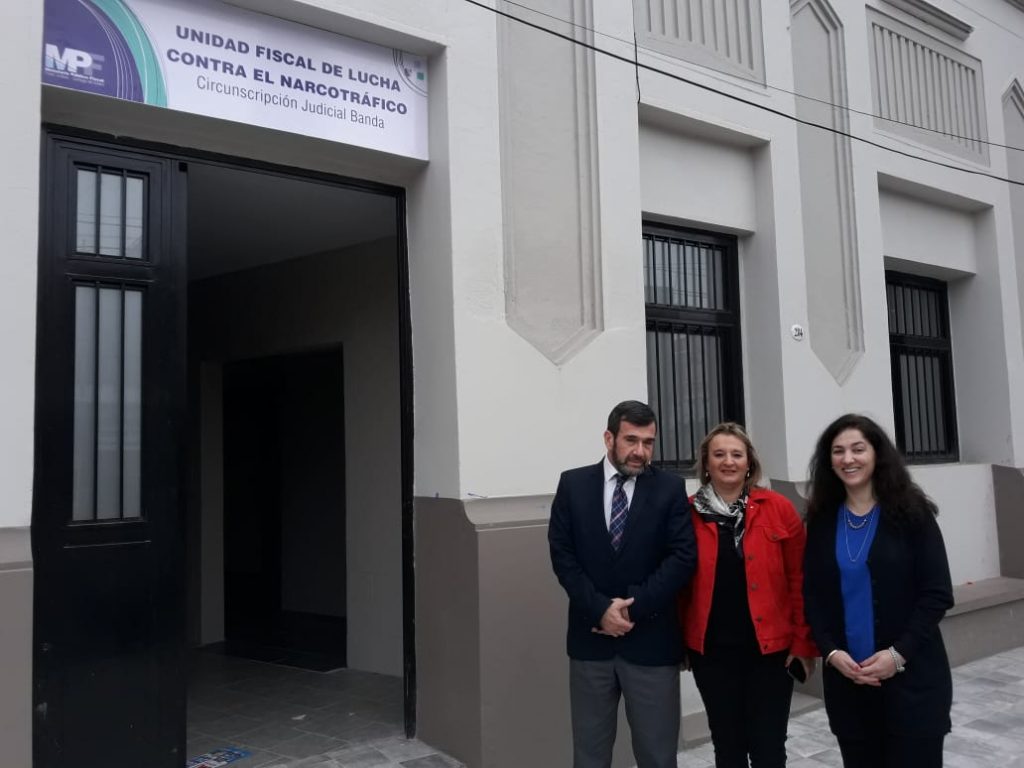 El Fiscal General visitó las instalaciones de la Unidad Fiscal de Lucha contra el Narcotráfico
