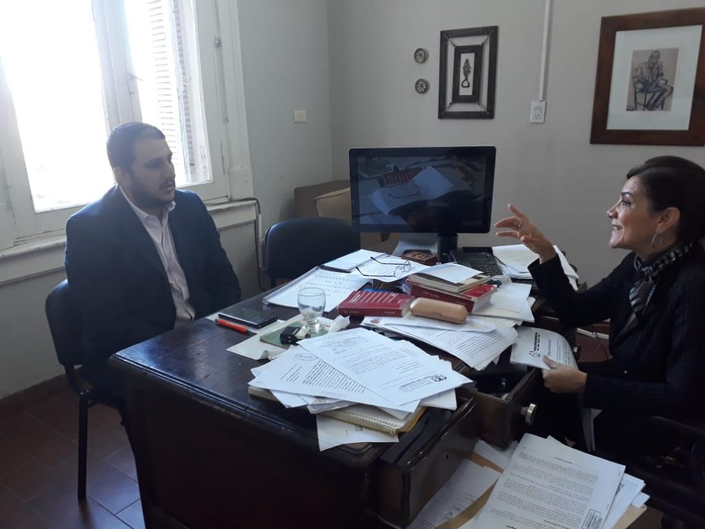 El intendente visitó la Unidad Fiscal de Frías