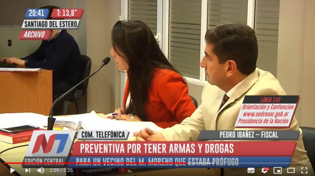 Pedro Ibáñez se refirió a la prisión preventiva de un prófugo integrante de una banda narco