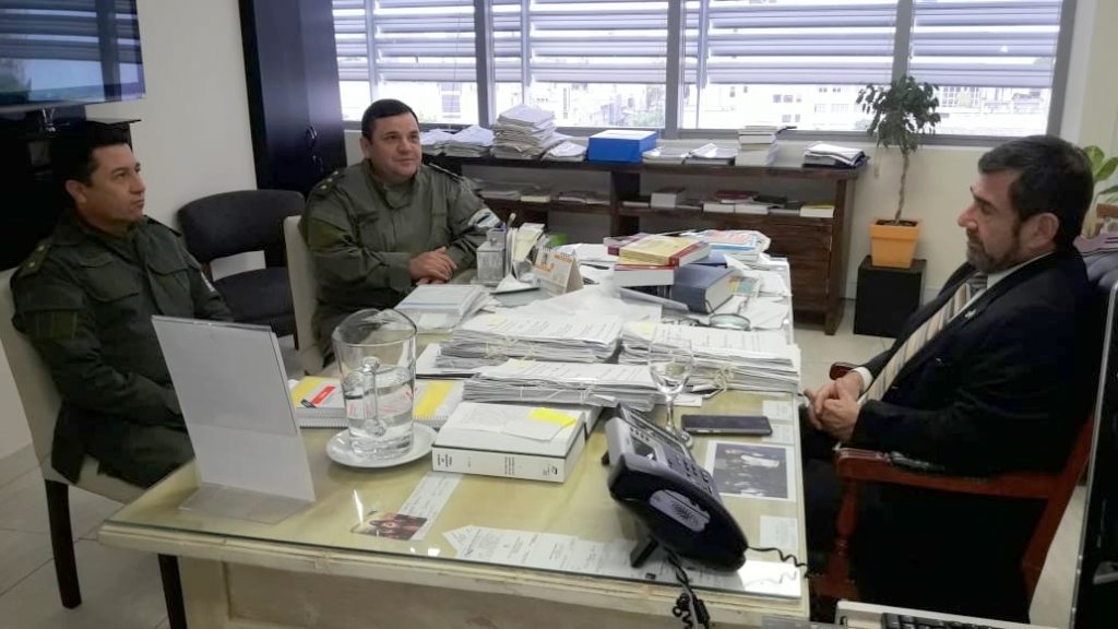 El Fiscal General recibió a autoridades de Gendarmería Nacional
