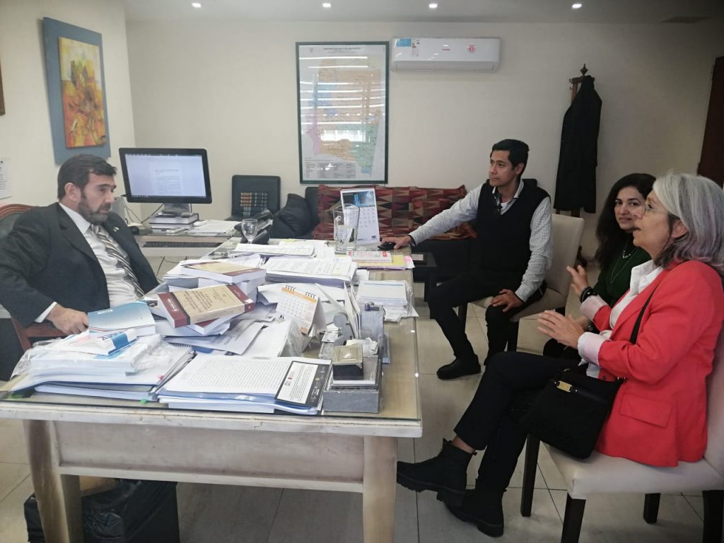 El Fiscal General se reunió con investigadora del CONICET, especializada en la implementación de la Norma ISO