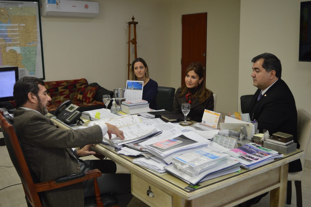 El Fiscal General de la provincia recibió al Cónsul del Paraguay