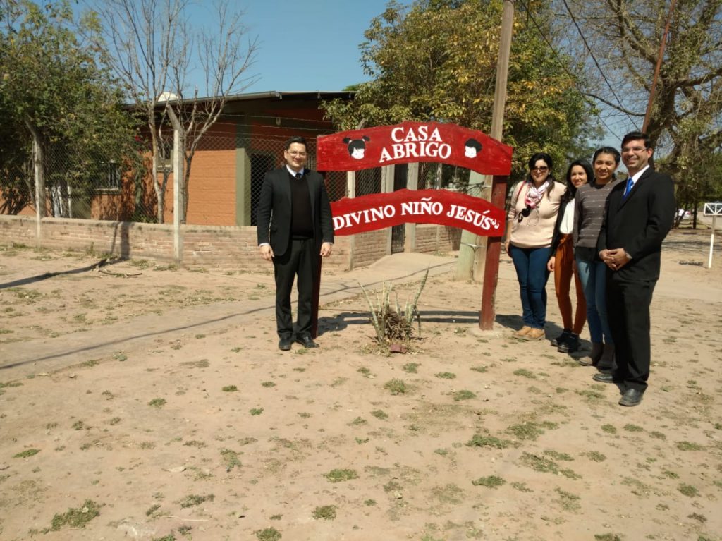 Fiscales de Monte Quemado visitaron la Fundación Casa Abrigo