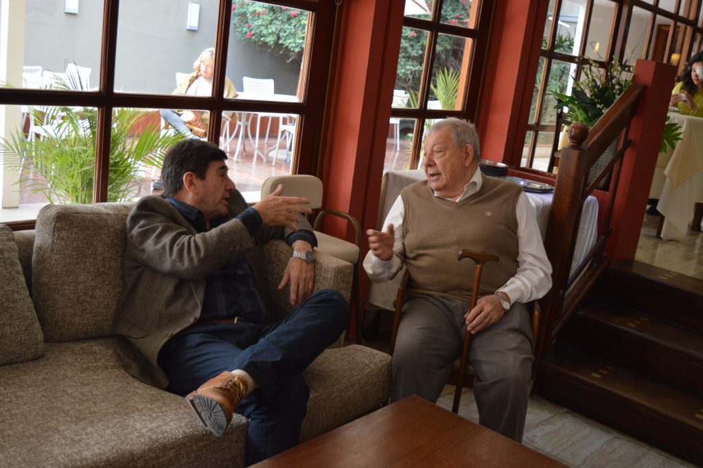El Fiscal General se reunió con el juez Penal Dr. Julio Maier