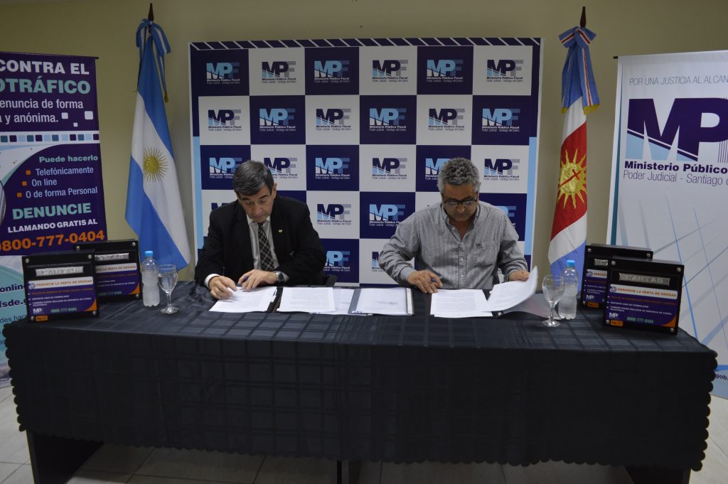 El MPF firmó un convenio de colaboración en materia de delitos vinculados al Narcotráfico con el municipio de Campo Gallo