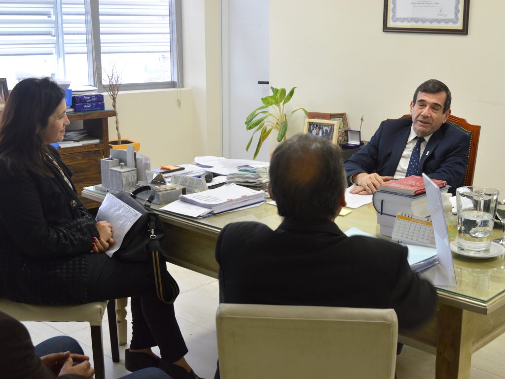 Reunión entre el Fiscal General, el Fiscal del Municipio Bandeño y Alerta Banda