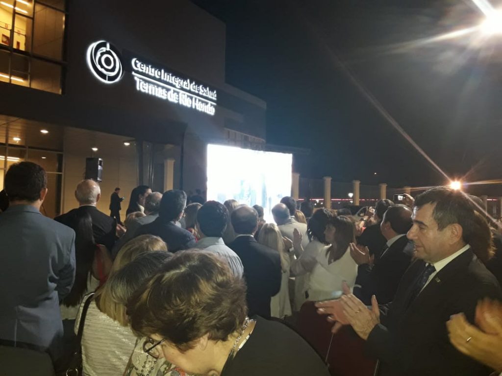 El Fiscal General estuvo presente en la inauguración del Centro Integral de Salud de Termas