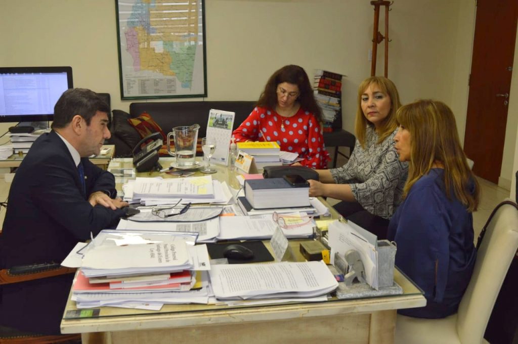 Reunión del Fiscal General con integrantes de la Asociación Intermediando Mediadores
