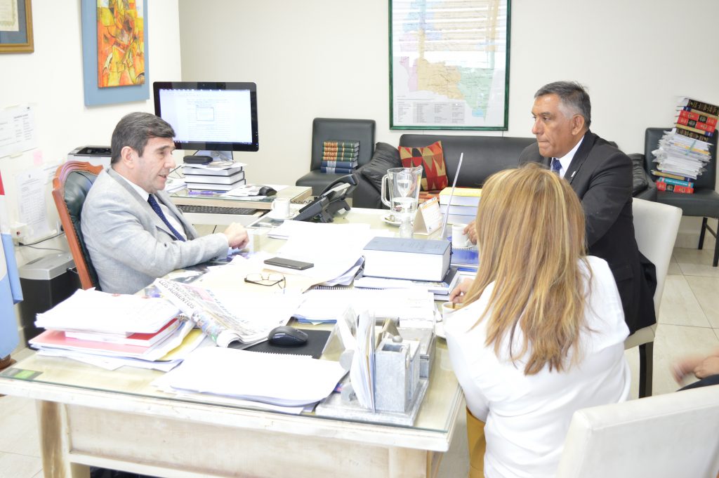 Reunión entre el Fiscal General y el Dr. Guillermo Orso