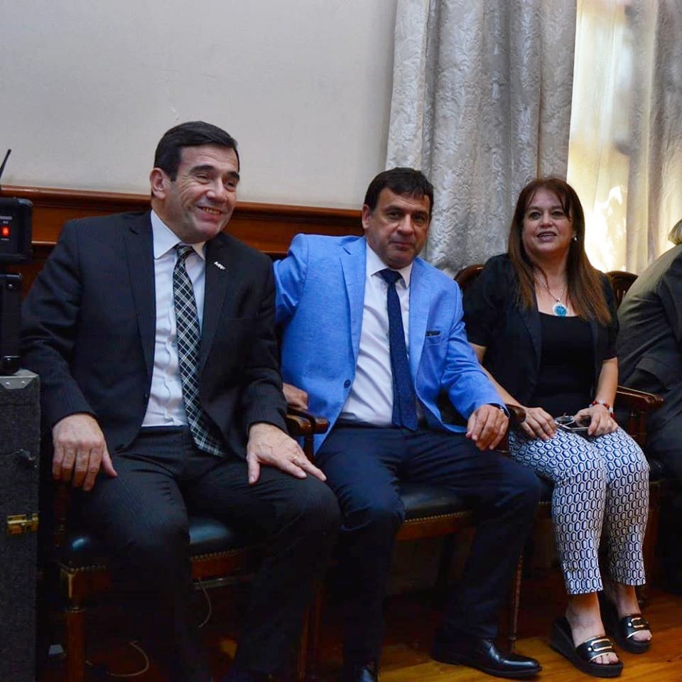 El Fiscal General participó de la jura de los nuevos ministros de Justicia y Obras Públicas Matilde O’Mill y Argentino Cambrini