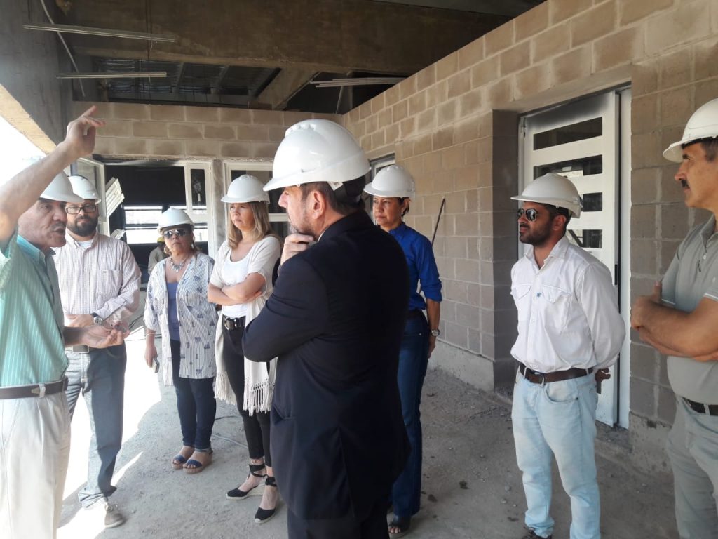 El Fiscal General de la provincia visitó el nuevo centro penitenciario en Colonia Pinto