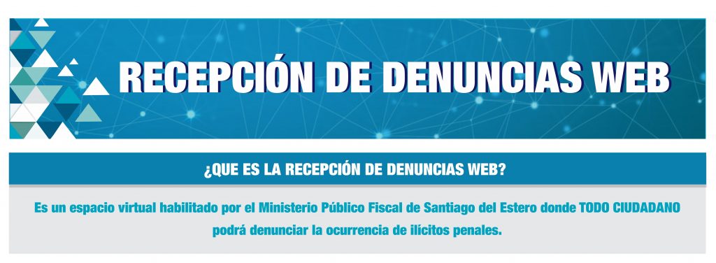 El MPF creó una sistema de recepción de denuncias web