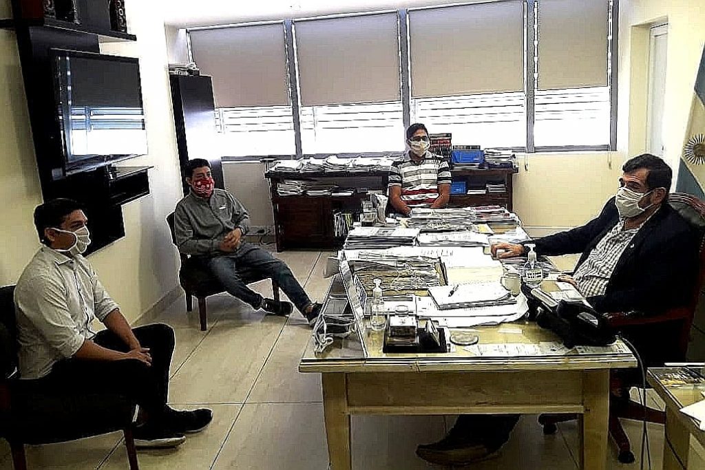 El Fiscal General de la provincia se reunió con integrantes del área informática del MPF
