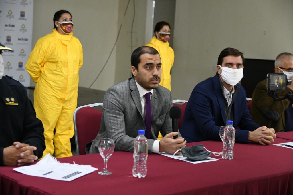 El MPF participó de una conferencia de prensa junto al intendente Jorge Mukdise en el marco de la lucha contra el COVID-19 y el Dengue