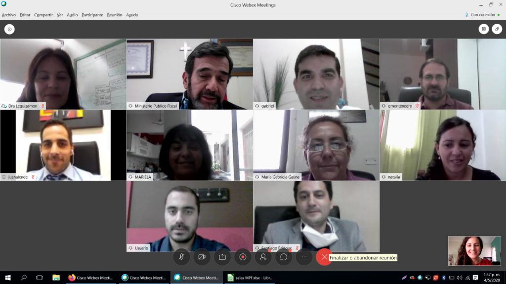 El Fiscal General de la provincia se reunió con fiscales coordinadores de las distintas circunscripciones y Unidades especializadas