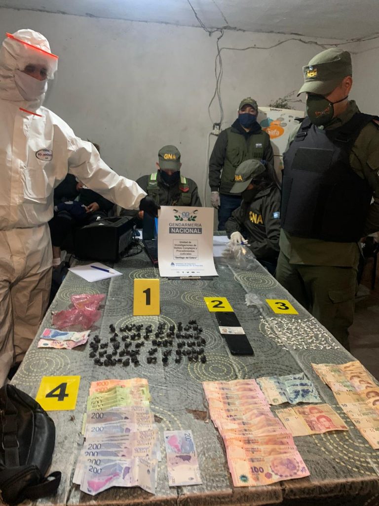 Lucha contra el narcotráfico: Importante procedimiento en el barrio Pacará
