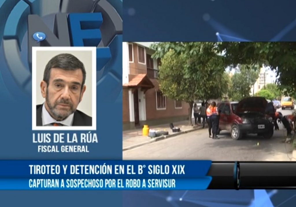 Robo a Servisur: El Fiscal General fue consultado sobre la investigación y la captura de un sospechoso