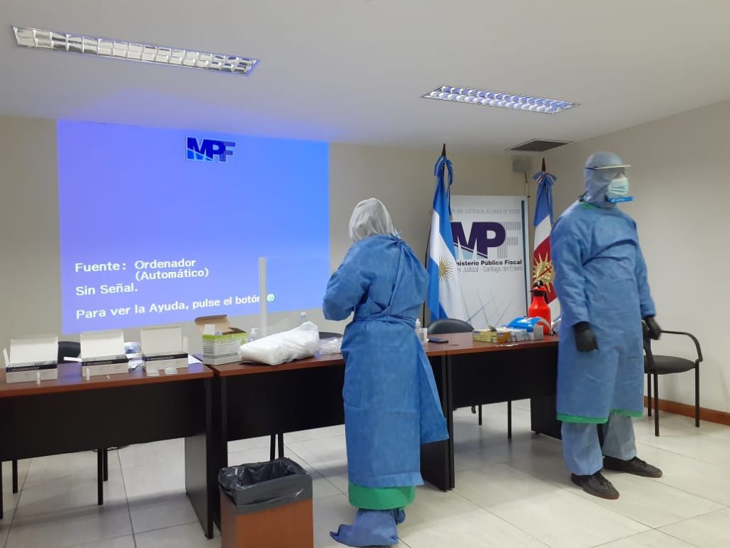 Se realizaron testeos de COVID-19 en el MPF
