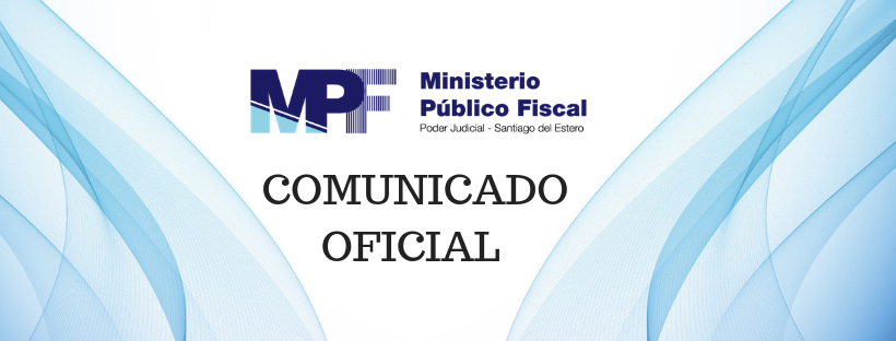 Comunicado oficial del MPF