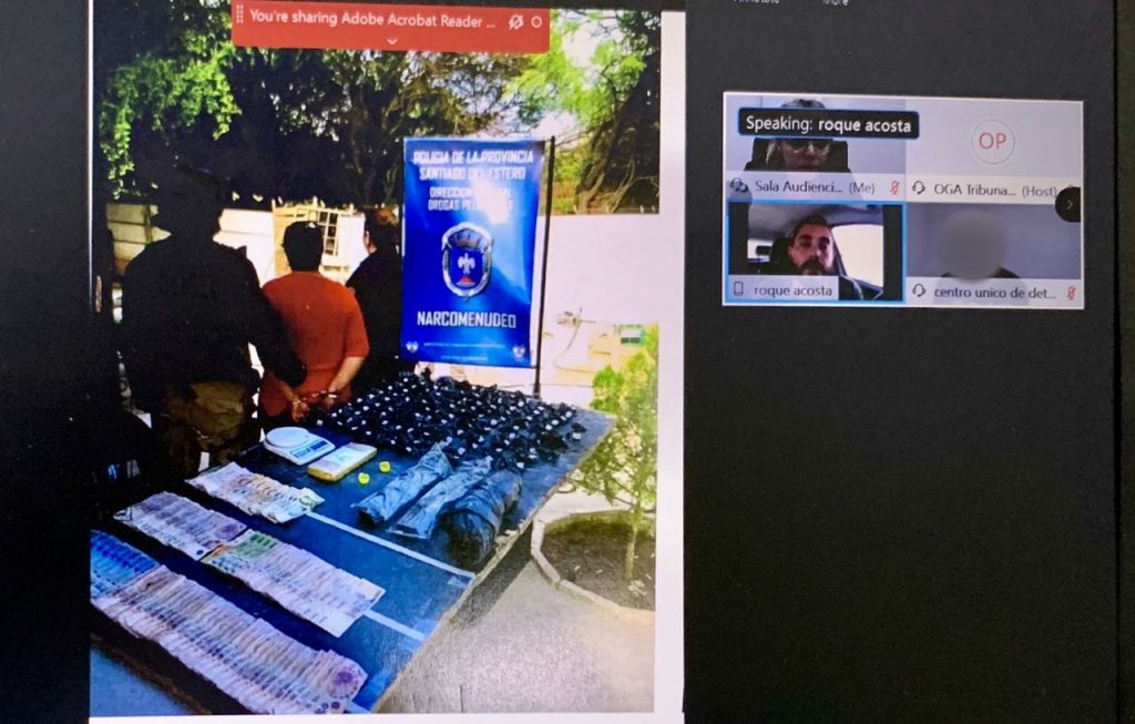 Un hombre fue condenado a cinco años y medio de prisión durante el primer juicio oral de Narcomenudeo en La Banda