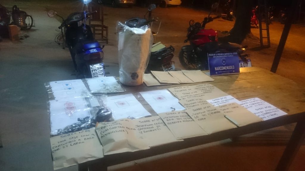Se realizó un importante allanamiento por venta de drogas en el barrio Congreso