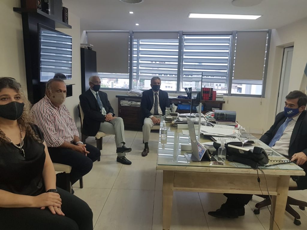 El Fiscal General de la Provincia mantuvo una reunión con integrantes del Colegio de Abogados