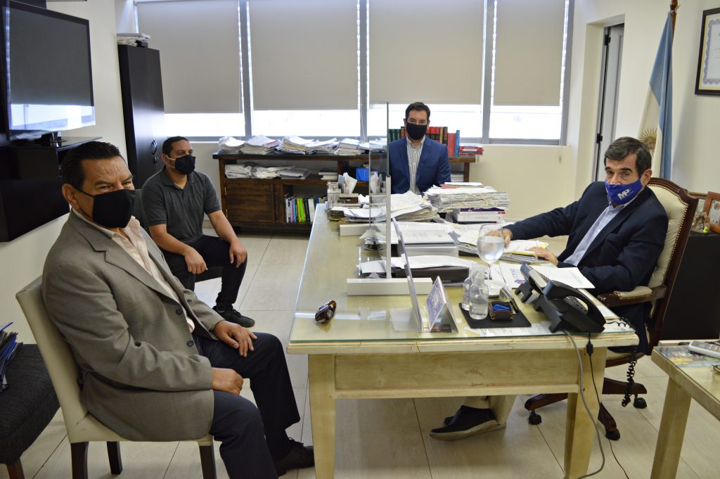 El Fiscal General de la Provincia se reunió con representantes del Colegio de Corredores Inmobiliarios