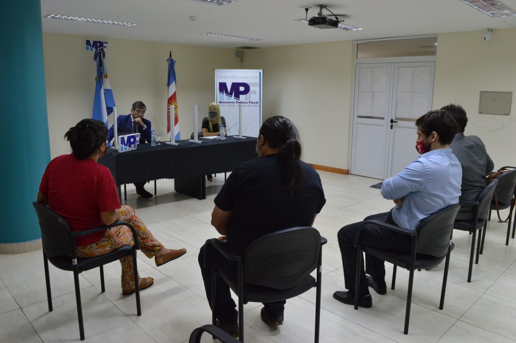 El Fiscal General de la Provincia se reunió con integrantes del MOCASE