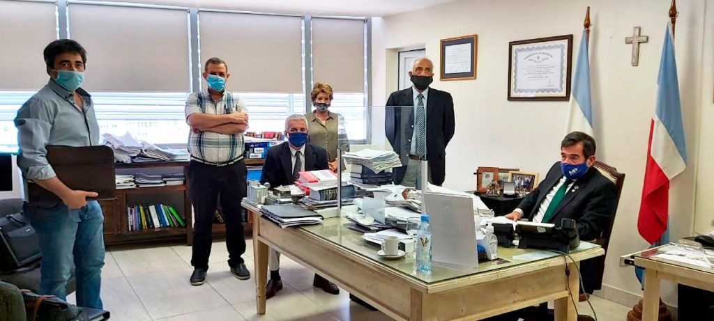 El Fiscal General de la Provincia se reunió con integrantes del Colegio de Abogados