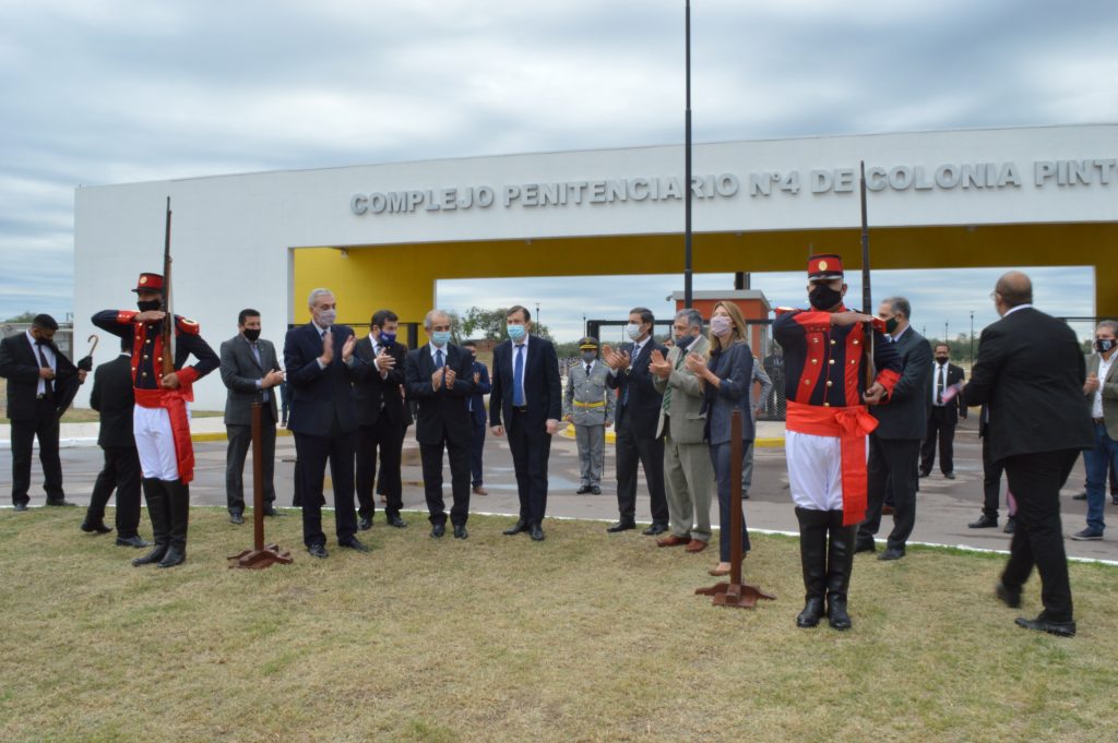 El Fiscal General de la provincia participó en la inauguración del Centro Penitenciario Provincial en Colonia Pinto