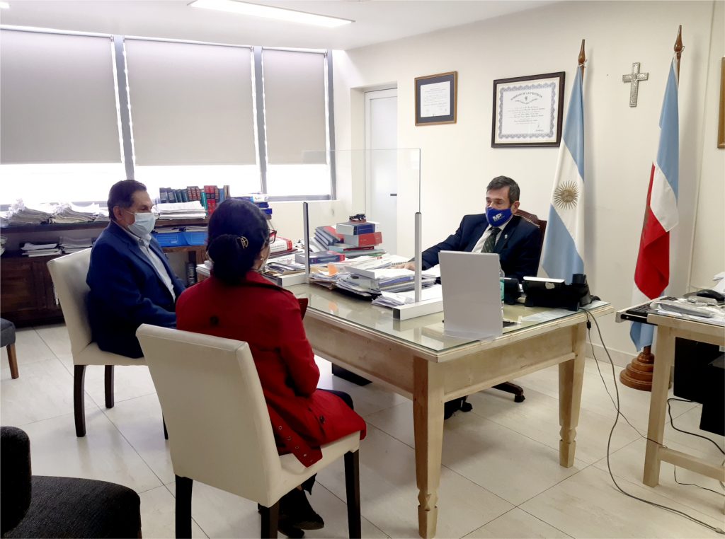 Fiscal General de la provincia recibió a una madre por un caso de abuso sexual