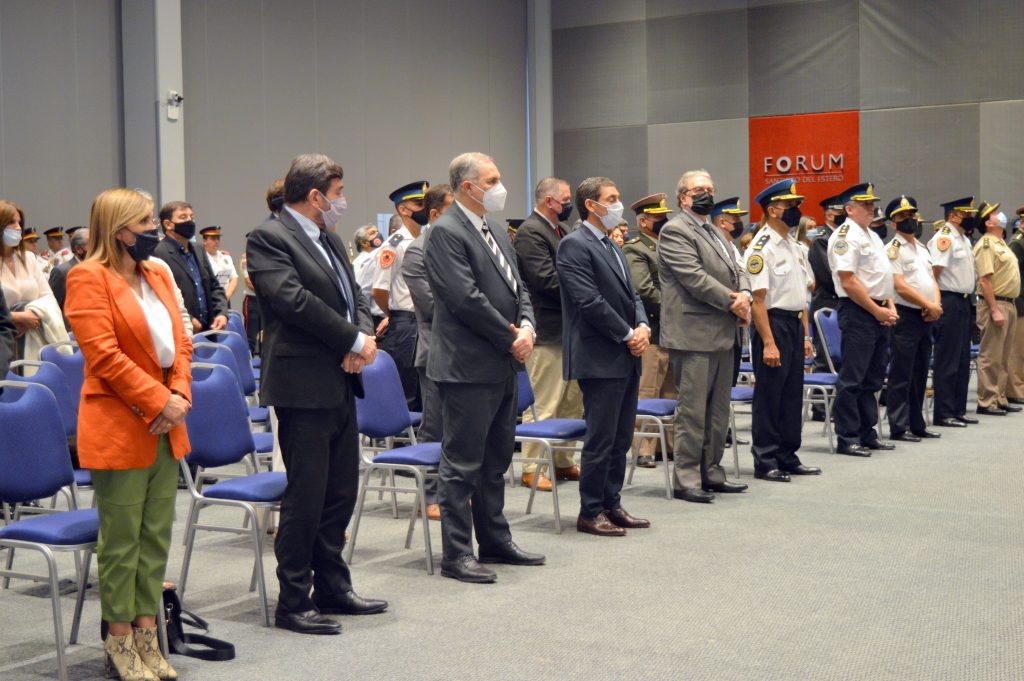El Fiscal General de la Provincia asistió al acto por el Bicentenario de la Policía Federal Argentina