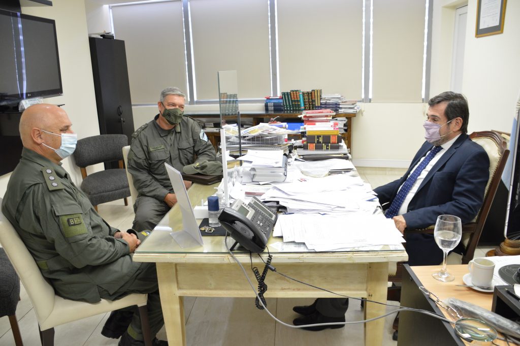 El Fiscal General de la Provincia se reunió con autoridades de Gendarmería Nacional