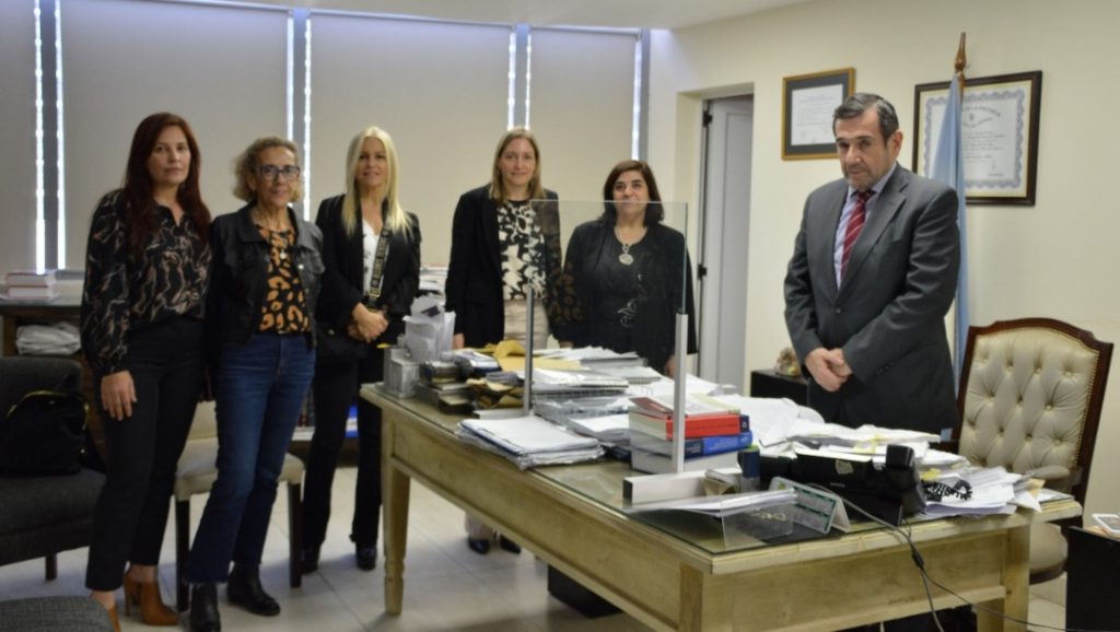 El Fiscal General de la Provincia recibió la visita de la Dra. Aldana María Zingg fiscal de Morón