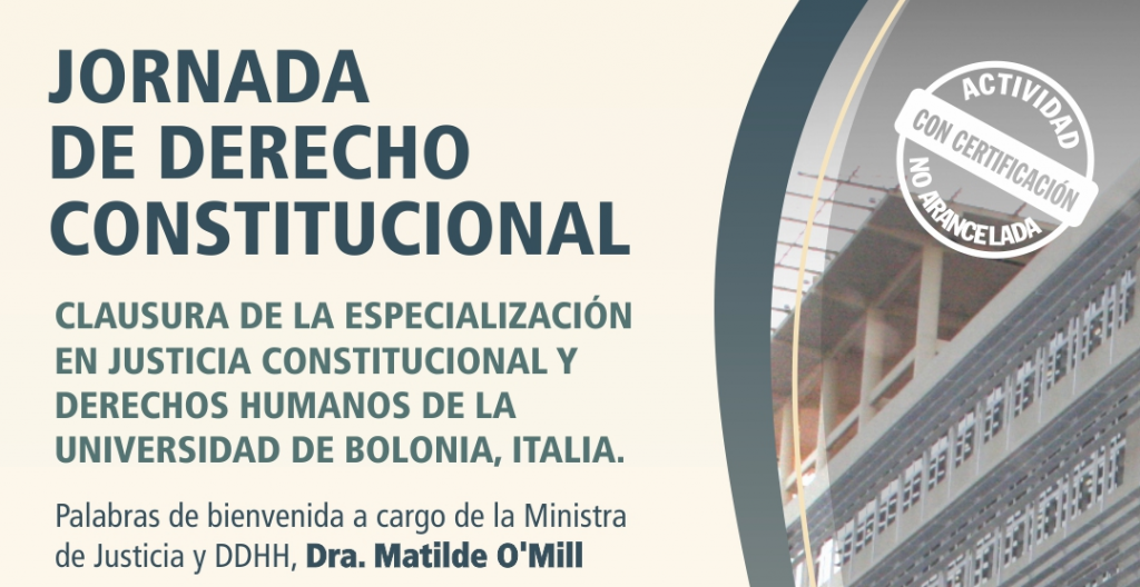 JORNADA DE DERECHO CONSTITUCIONAL