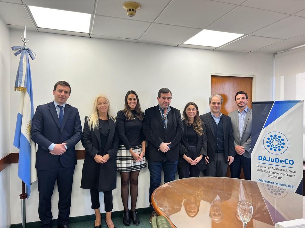 Reunión del Fiscal General de la Provincia con representantes de la DAJuDeCO
