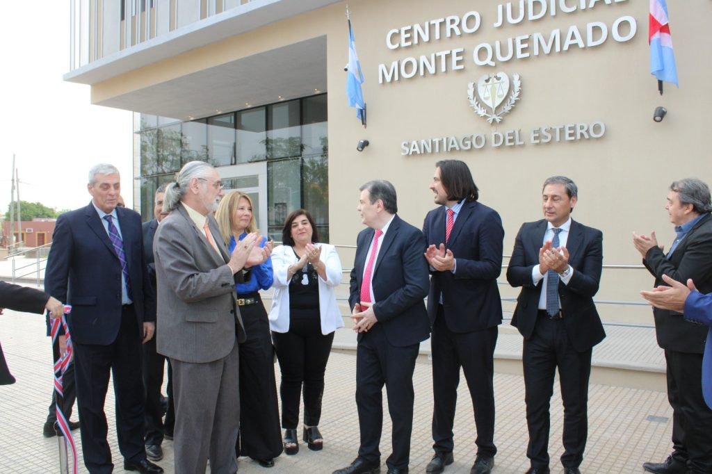 Se inauguró el Centro Judicial Monte Quemado