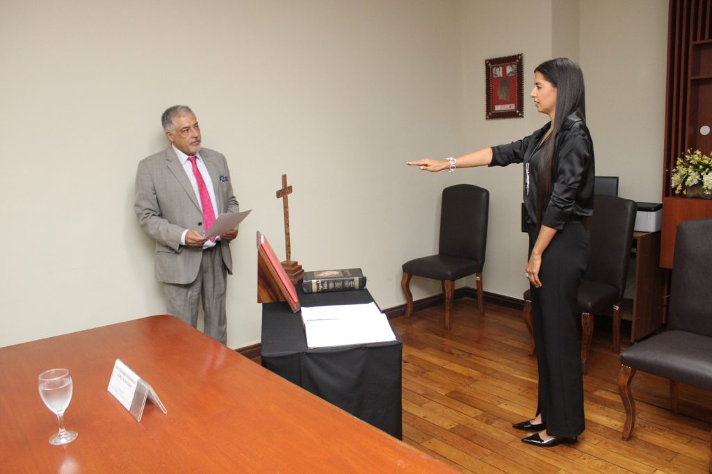 Se tomó juramento a nueva fiscal para circunscripción Termas de Río Hondo
